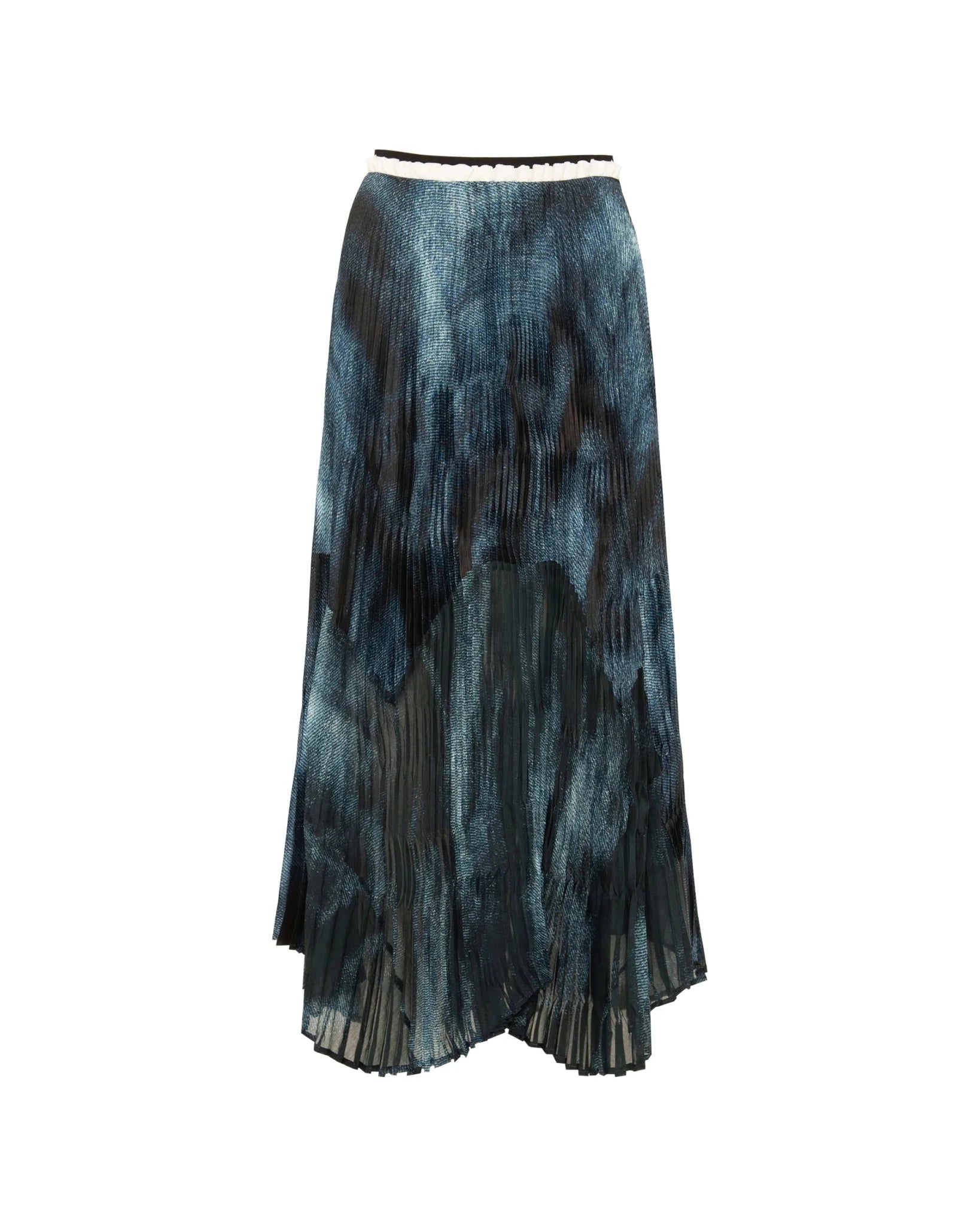 Beatrice b.- Printed Pleated Midi Skirt - Edit by Elaine Turner