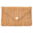 Bella Clutch- Cork with Gold Flecks