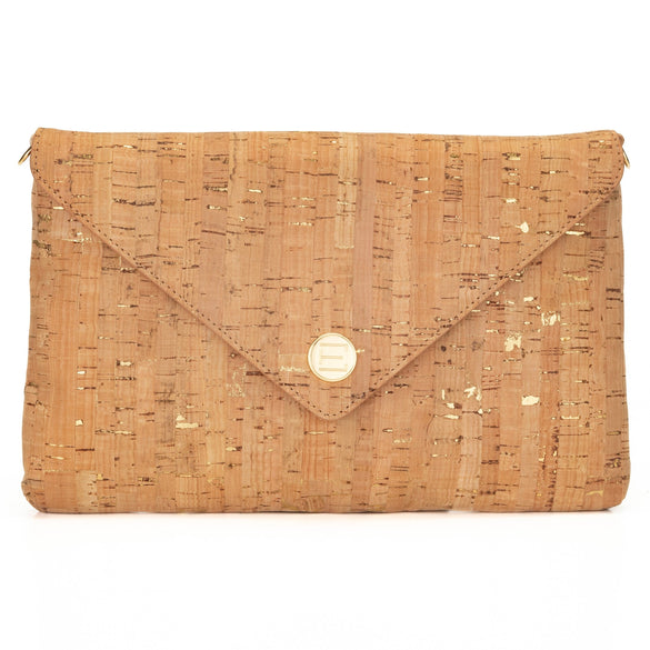 Elaine Turner- Bella Clutch- Cork with Gold Flecks - Edit by Elaine Turner