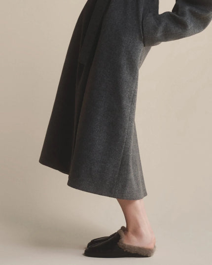 Black Suede Studio- Theo Mule - Black Leather - Edit by Elaine Turner