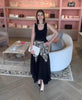 Abstract Midi Skirt