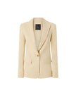 Butter Linen Blazer - Edit by Elaine Turner