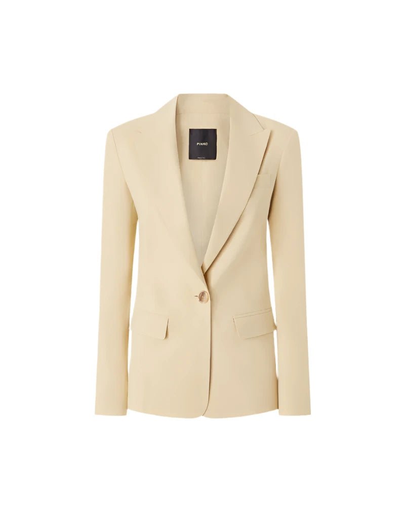 Butter Linen Blazer - Edit by Elaine Turner