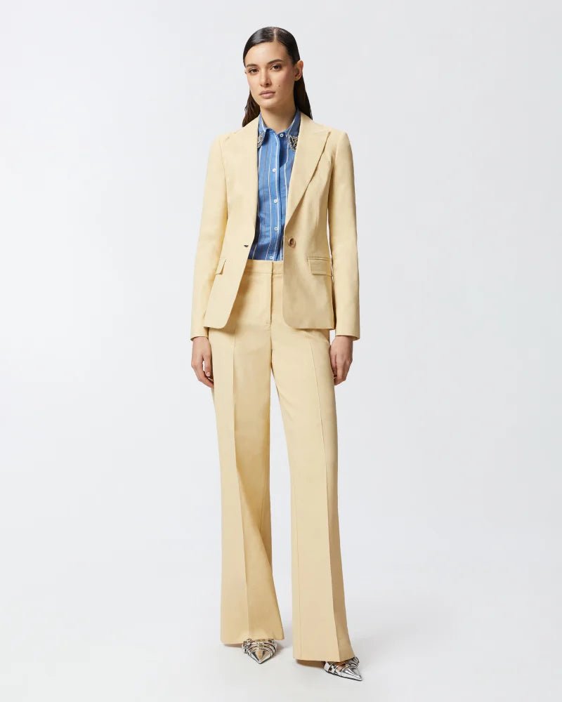 Butter Stretch Linen Trouser - Edit by Elaine Turner