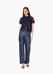 CAMI NYC- Geraldine Lace Top - Navy - Edit by Elaine Turner