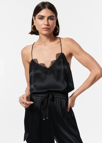 Cami NYC- Racer Charmeuse Cami - Edit by Elaine Turner