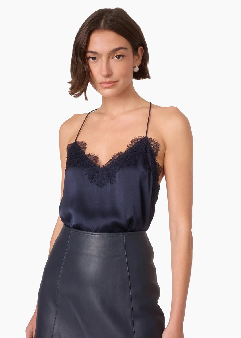 Cami NYC- Racer Charmeuse Cami - Edit by Elaine Turner
