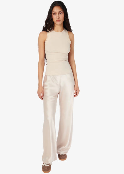 Cami NYC- Rian Tank- Bone - Edit by Elaine Turner