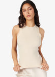 Cami NYC- Rian Tank- Bone - Edit by Elaine Turner