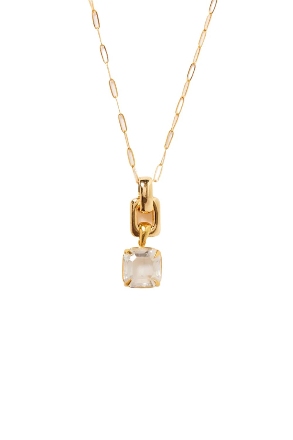 CHAN LUU- Gold Ellis Crystal Necklace - Edit by Elaine Turner