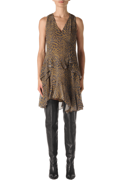 Cillian Leopard Dress - Edit by Elaine Turner