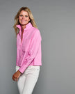 Claridge & King- The Crop Shirt- Lipstick Pink - Edit by Elaine Turner