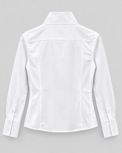 Claridge & King- The League Crop Shirt in Crisp White - Edit by Elaine Turner