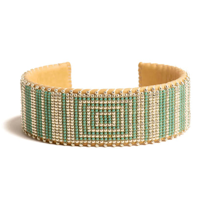 Esme Large Glass Cuff