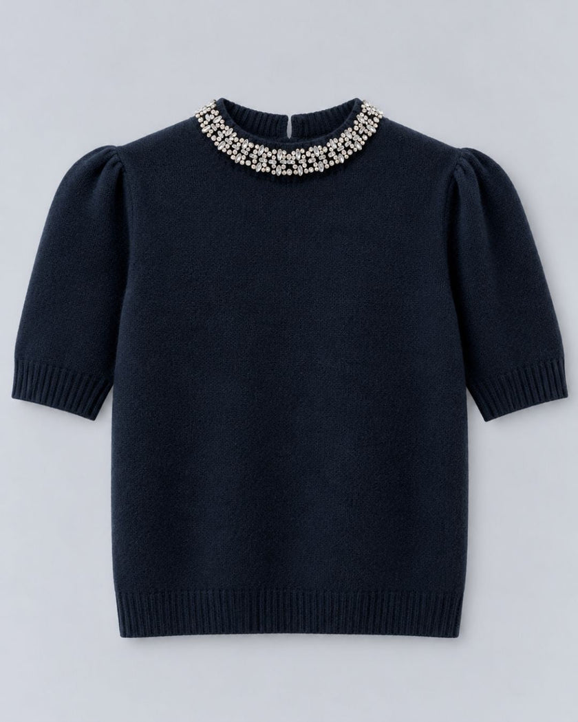 Cortland Park- Grace Sweater - Black - Edit by Elaine Turner