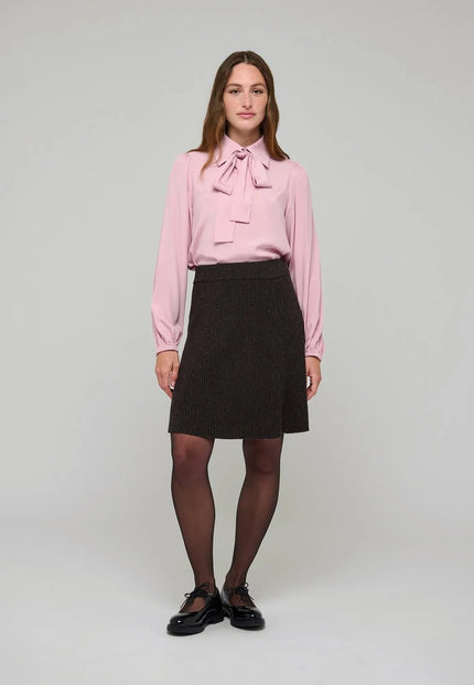 Dea Kudibal- AlesandraDEA Knit Skirt - Dusty Chocolate - Edit by Elaine Turner