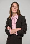 Dea Kudibal- MaleneDEA Ribbed Cardigan - Dusty Chocolate - Edit by Elaine Turner