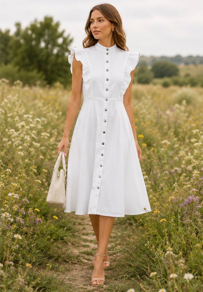 Dea Kudibal- MianaDEA Denim Dress - Edit by Elaine Turner
