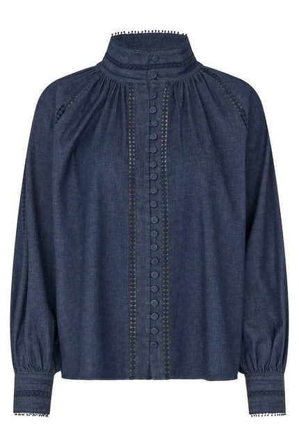 Dea Kudibal- MoniaDEA Blouse - Chambray Blue - Edit by Elaine Turner