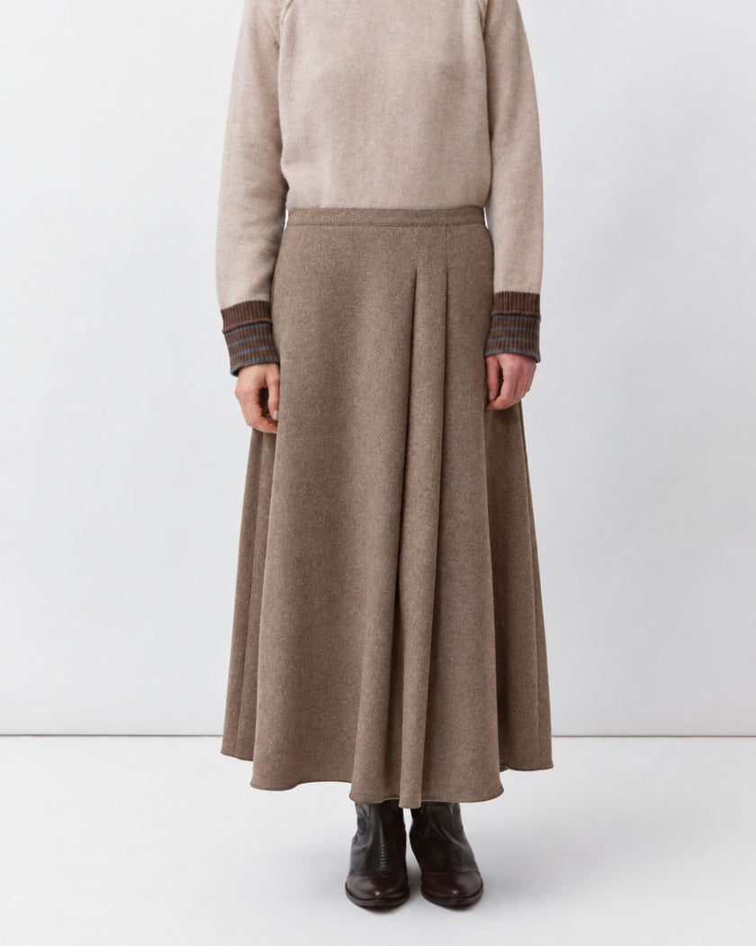 Diega- Jonico Skirt - Taupe - Edit by Elaine Turner