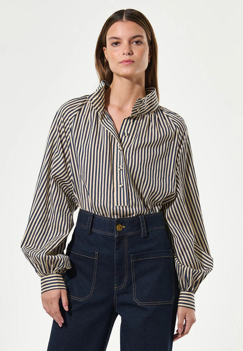 Nicoladea Classic Stripe Blouse