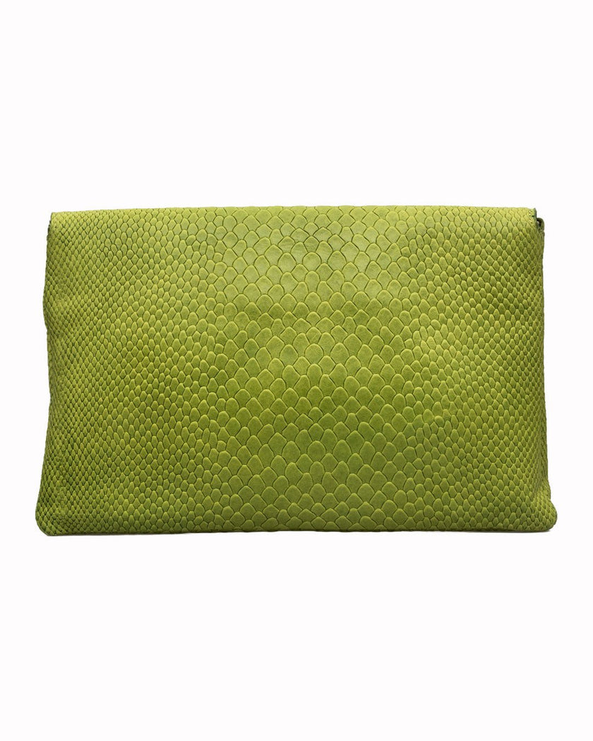 Elaine Turner- Bella Clutch- Chartreuse Lizard - Edit by Elaine Turner