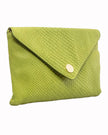 Elaine Turner- Bella Clutch- Chartreuse Lizard - Edit by Elaine Turner