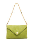Elaine Turner- Bella Clutch- Chartreuse Lizard - Edit by Elaine Turner