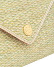 Elaine Turner- Bella Clutch- Citrine Grasscloth - Edit by Elaine Turner