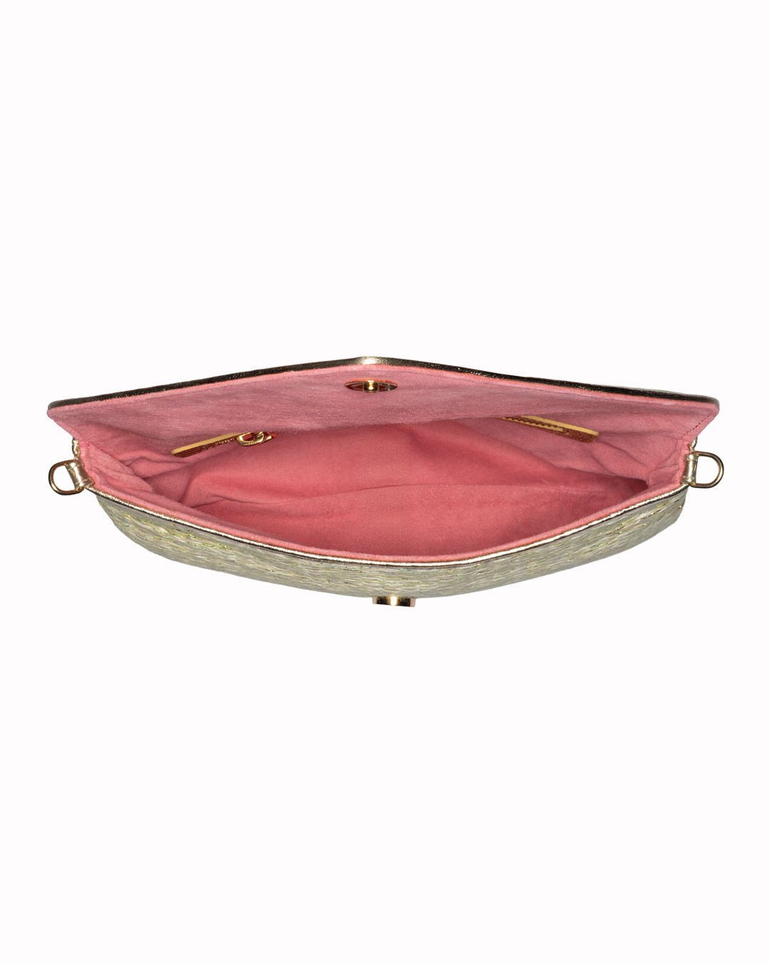 Elaine Turner- Bella Clutch- Citrine Grasscloth - Edit by Elaine Turner