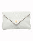 Elaine Turner- Bella Clutch- Cloud White Snake - Edit by Elaine Turner