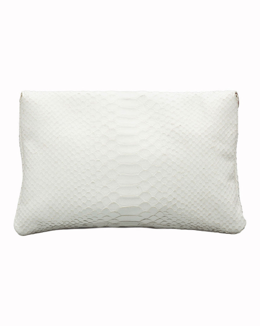 Elaine Turner- Bella Clutch- Cloud White Snake - Edit by Elaine Turner