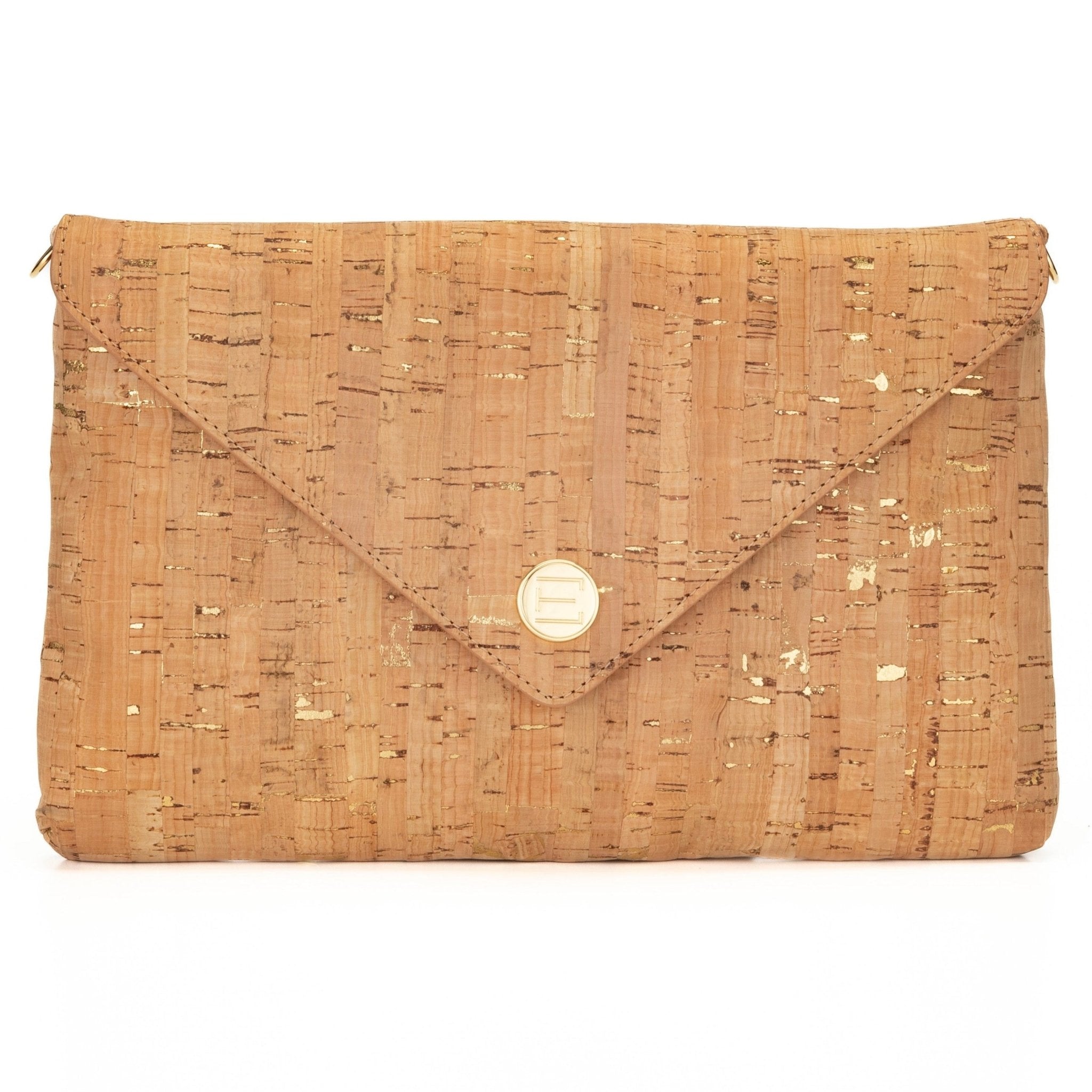 Elaine Turner- Bella Clutch- Cork with Gold Flecks - Edit by Elaine Turner