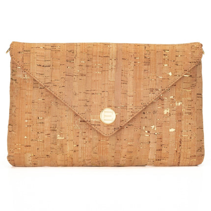 Elaine Turner- Bella Clutch- Cork with Gold Flecks - Edit by Elaine Turner
