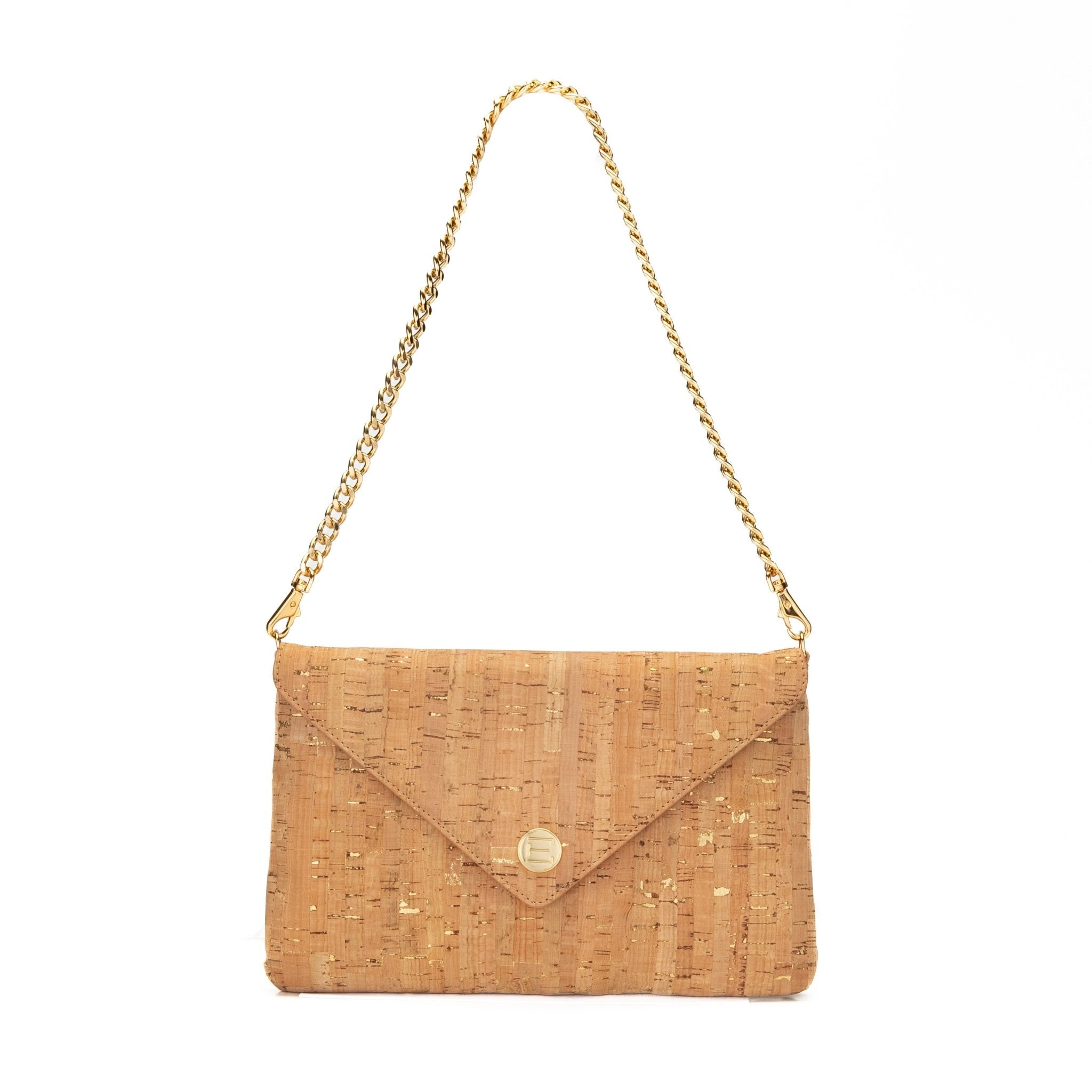 Elaine Turner- Bella Clutch- Cork with Gold Flecks - Edit by Elaine Turner
