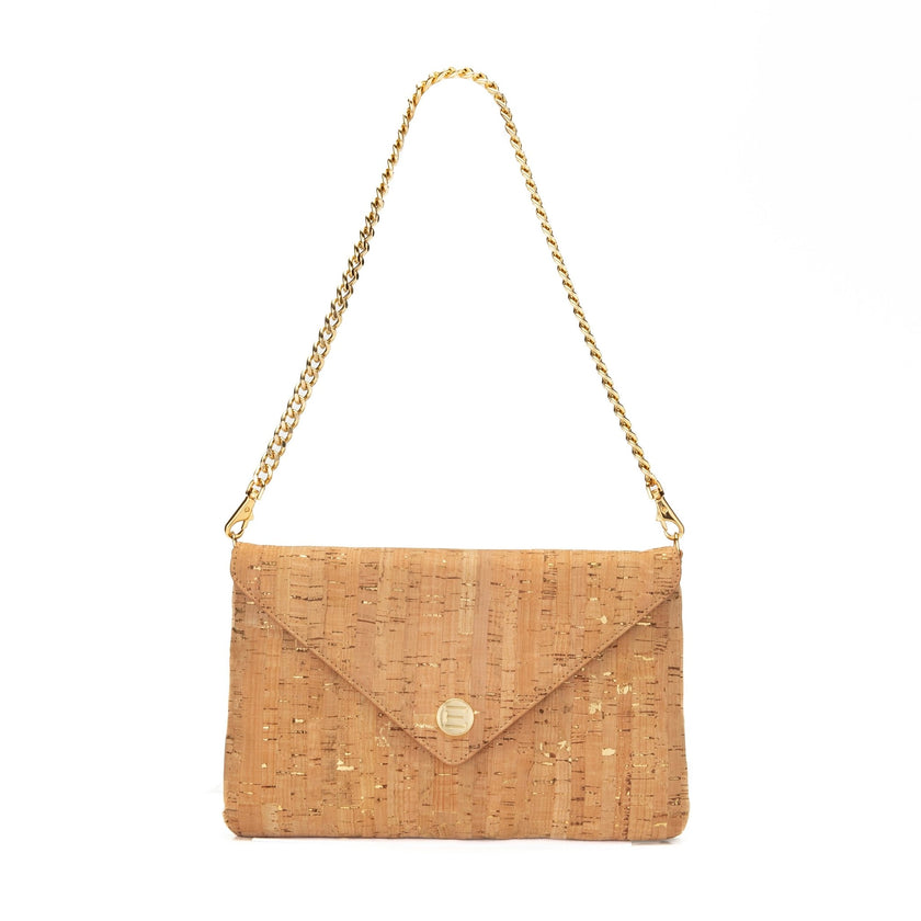 Elaine Turner- Bella Clutch- Cork with Gold Flecks - Edit by Elaine Turner