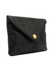 Elaine Turner- Bella Clutch - Deep Evergreen Croc Leather - Edit by Elaine Turner