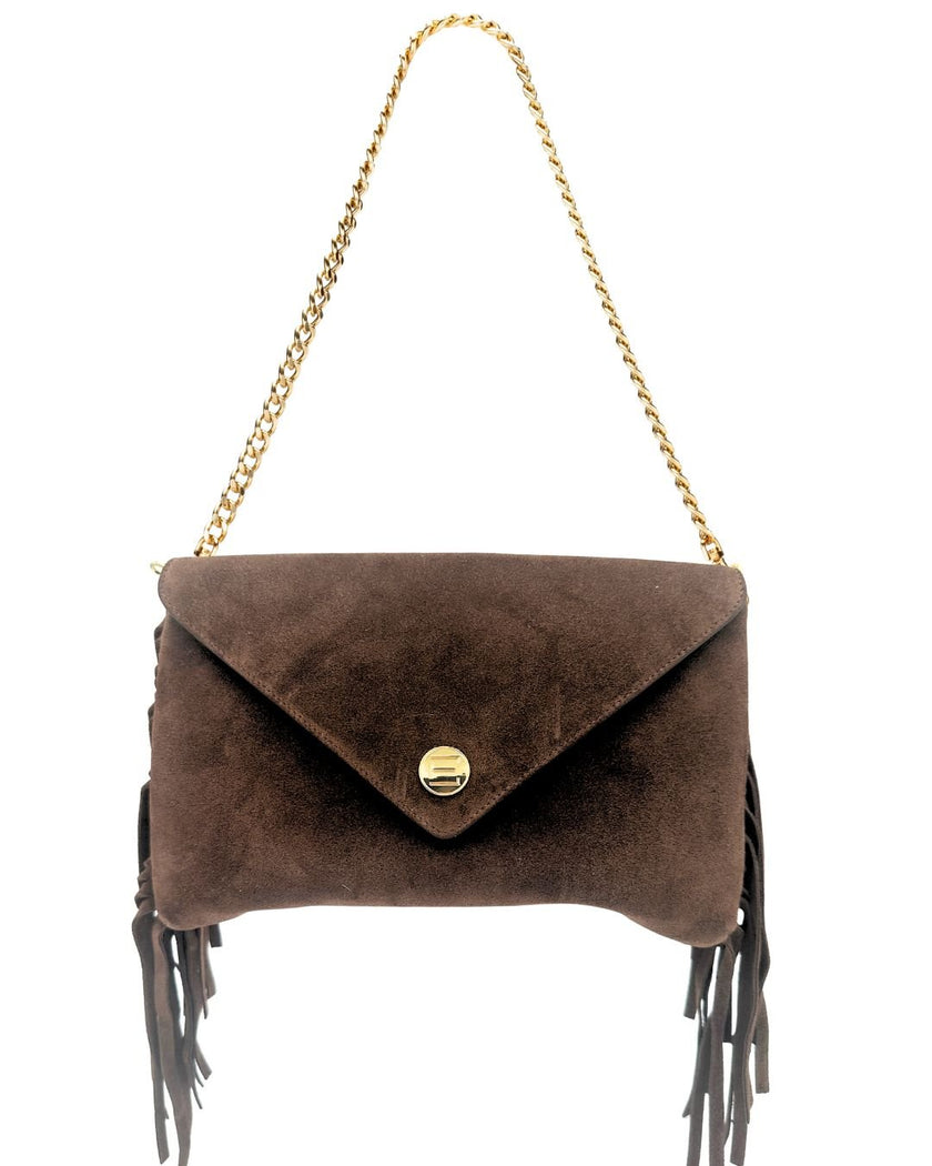 Elaine Turner- Bella Clutch- Fringe Suede - Edit by Elaine Turner