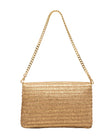 Elaine Turner- Bella Clutch- Gold Raffia - Edit by Elaine Turner