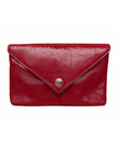Elaine Turner - Bella Clutch - Lipstick Red Snake Leather - Edit by Elaine Turner