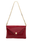 Elaine Turner - Bella Clutch - Lipstick Red Snake Leather - Edit by Elaine Turner