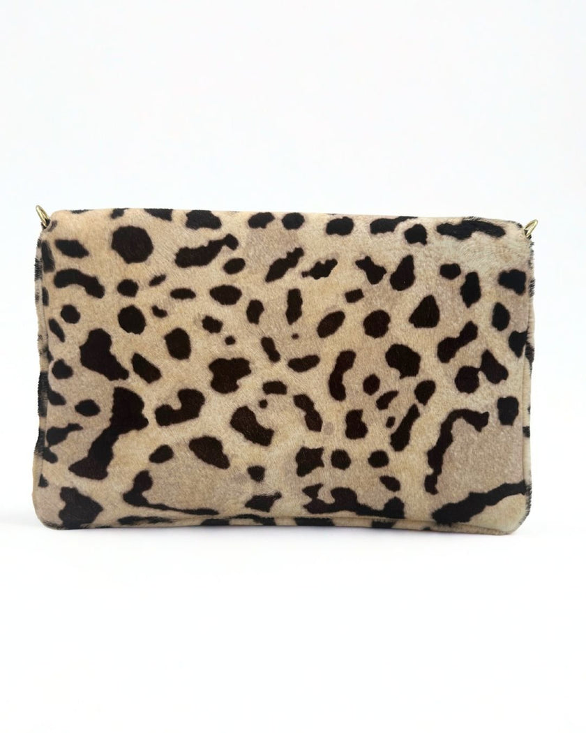 Elaine Turner- Bella Clutch- Ocelot Snow Leopard Haircalf - Edit by Elaine Turner
