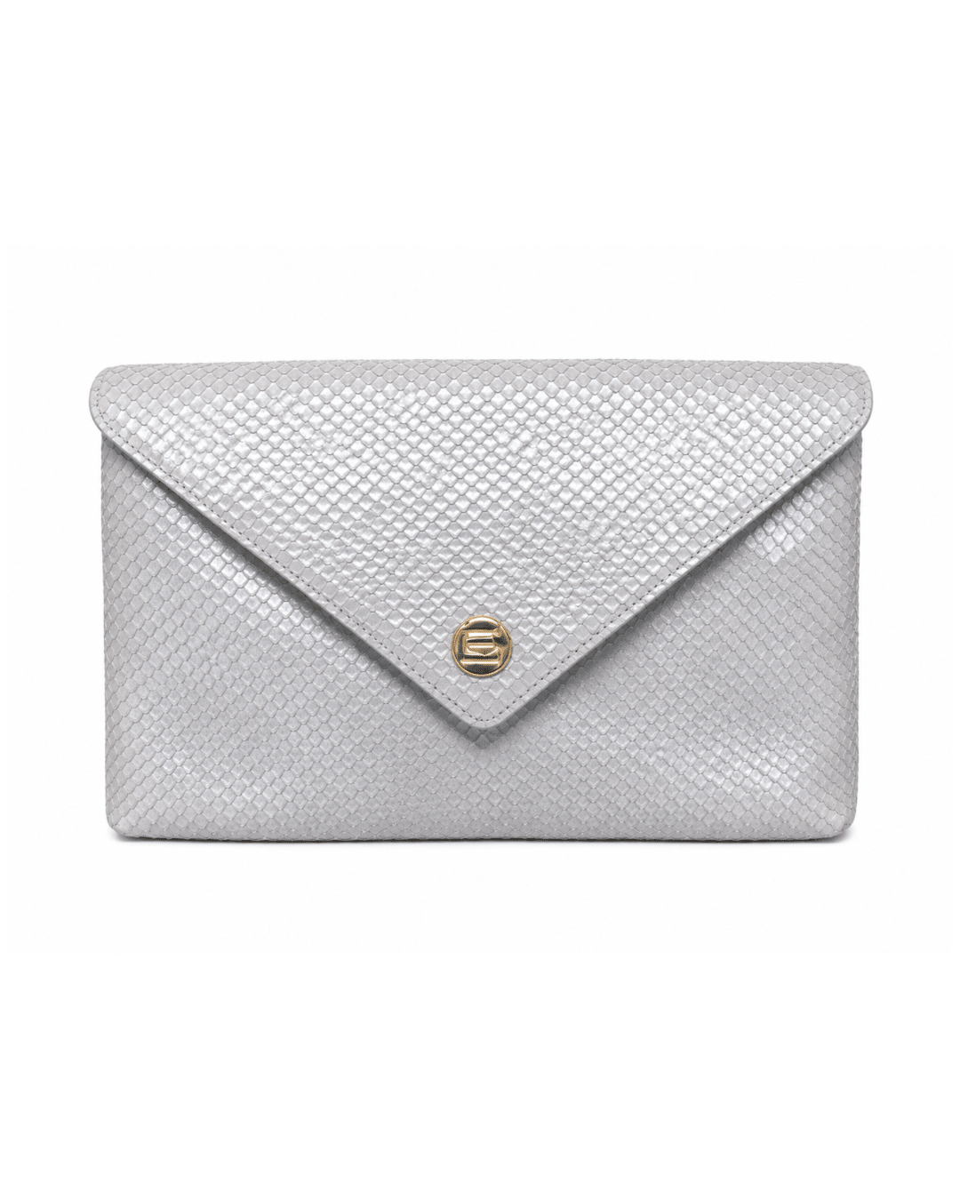 Elaine Turner- Bella Clutch - Oyster Snake Leather - Edit by Elaine Turner