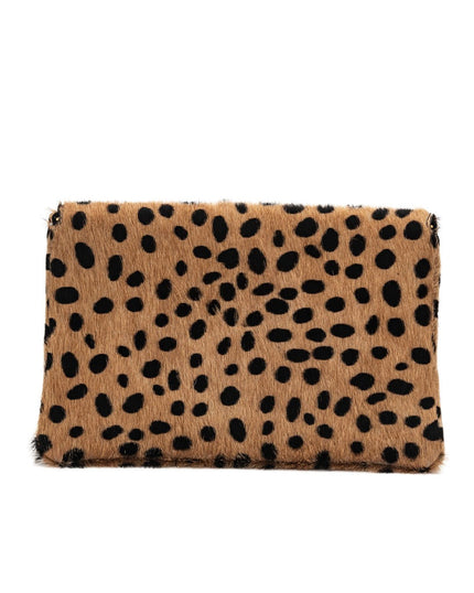 Elaine Turner- Bella Clutch - Spotted Cheetah Haircalf - Edit by Elaine Turner