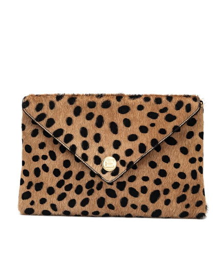 Elaine Turner- Bella Clutch - Spotted Cheetah Haircalf - Edit by Elaine Turner
