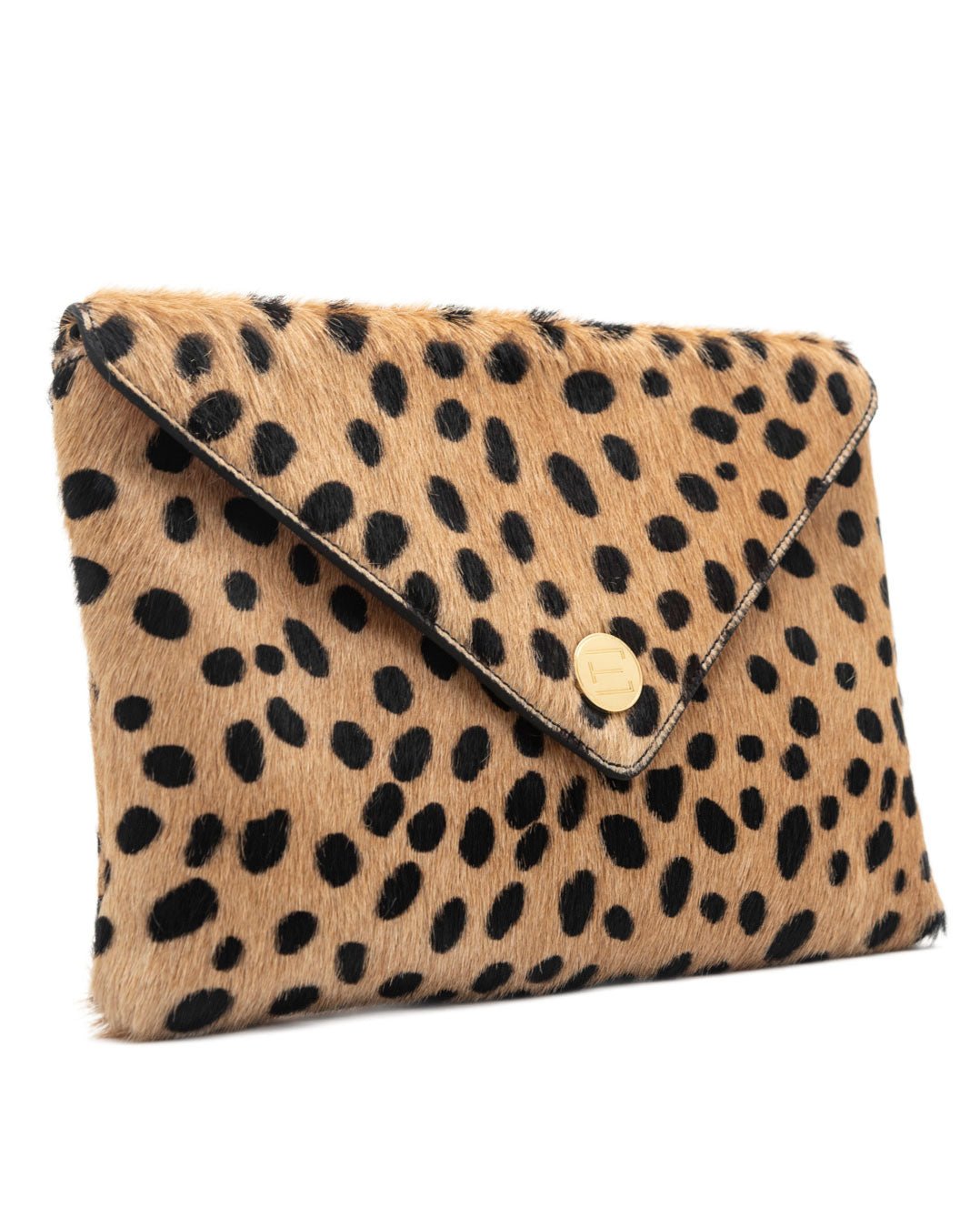 Elaine Turner- Bella Clutch - Spotted Cheetah Haircalf - Edit by Elaine Turner