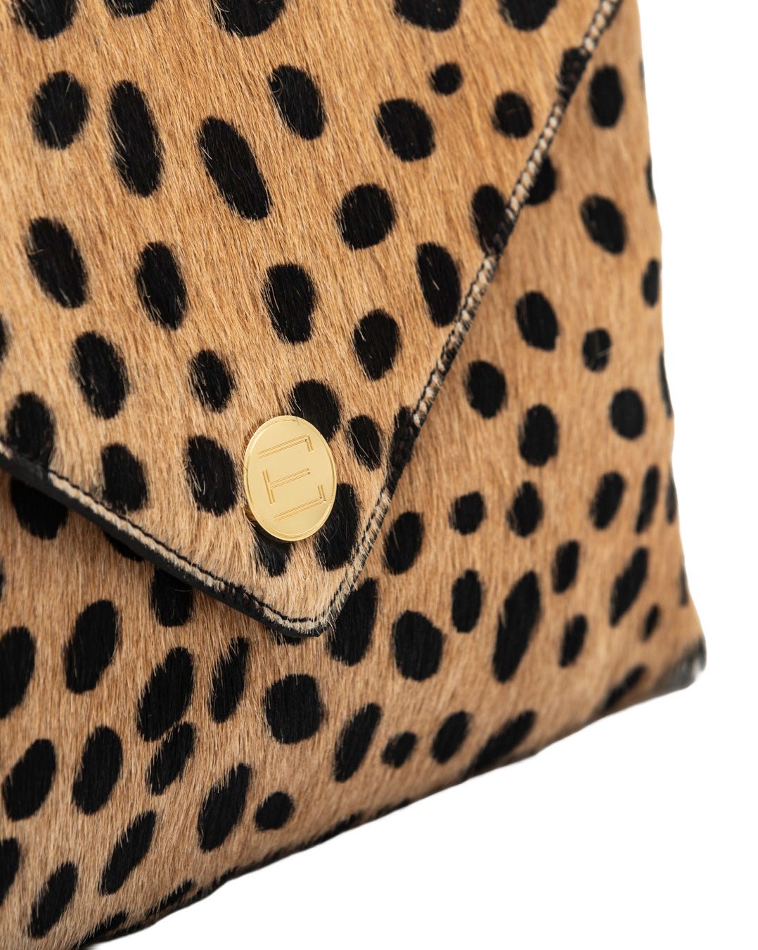 Elaine Turner- Bella Clutch - Spotted Cheetah Haircalf - Edit by Elaine Turner