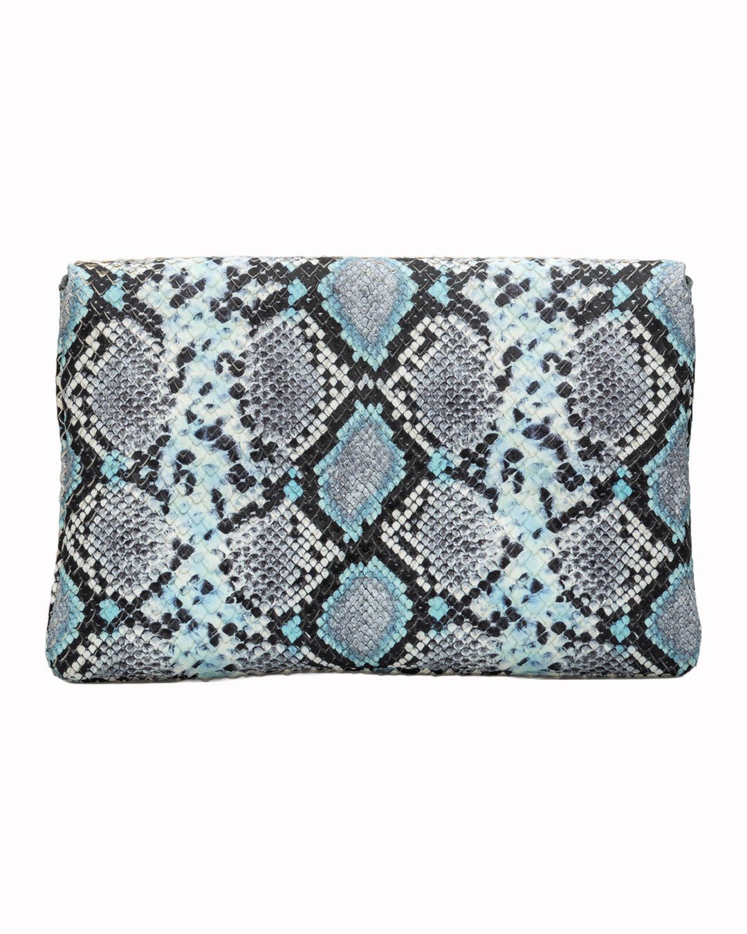 Elaine Turner- Bella Clutch- Turquoise Multi Python - Edit by Elaine Turner