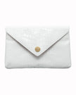Elaine Turner- Bella Clutch- White Croc - Edit by Elaine Turner