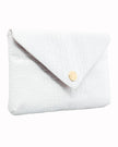 Elaine Turner- Bella Clutch- White Croc - Edit by Elaine Turner